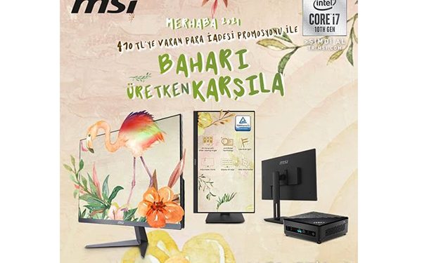 MSI’den Baharı Üretken Karşıla Kampanyası