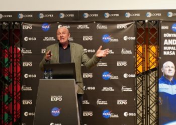 NASA Uzay Sergisi Ünlü Astronot André Kuipers’i Ağırladı