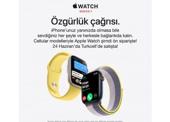 Cellular Modelleriyle Apple Watch, Türkiye’de İlk Kez Turkcell’le Satışta