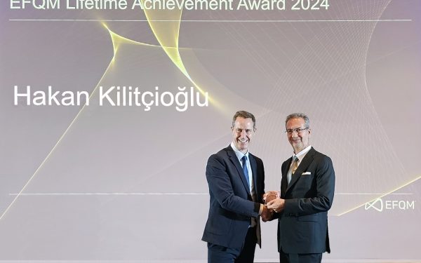 ARGE Danışmanlık’tan Hakan Kilitçioğlu’na Avrupa Kalite Yönetimi Vakfı (EFQM) Ömür Boyu Başarı Ödülü